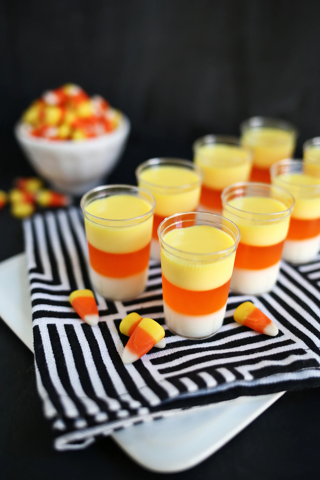 A Candy Corn Jello Shot Recipe That Will Be The Talk Of The Haunted House A Candy Corn Jello Shot Recipe That Will Be The Talk Of The Haunted House