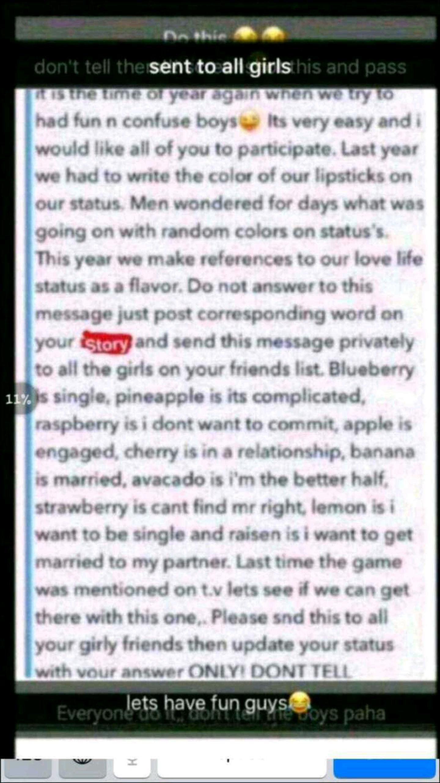 Sexting games on snapchat