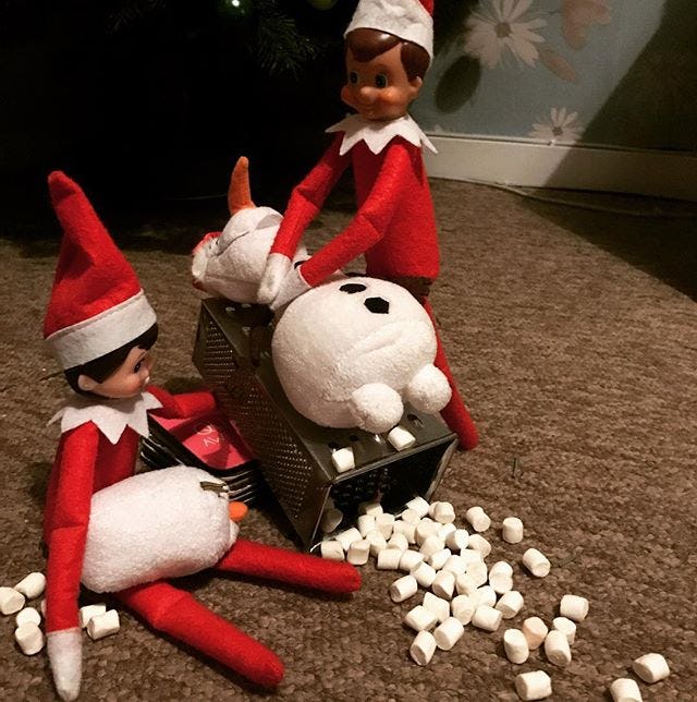 19 Elf On The Shelf Ideas Only Adults Will Appreciate