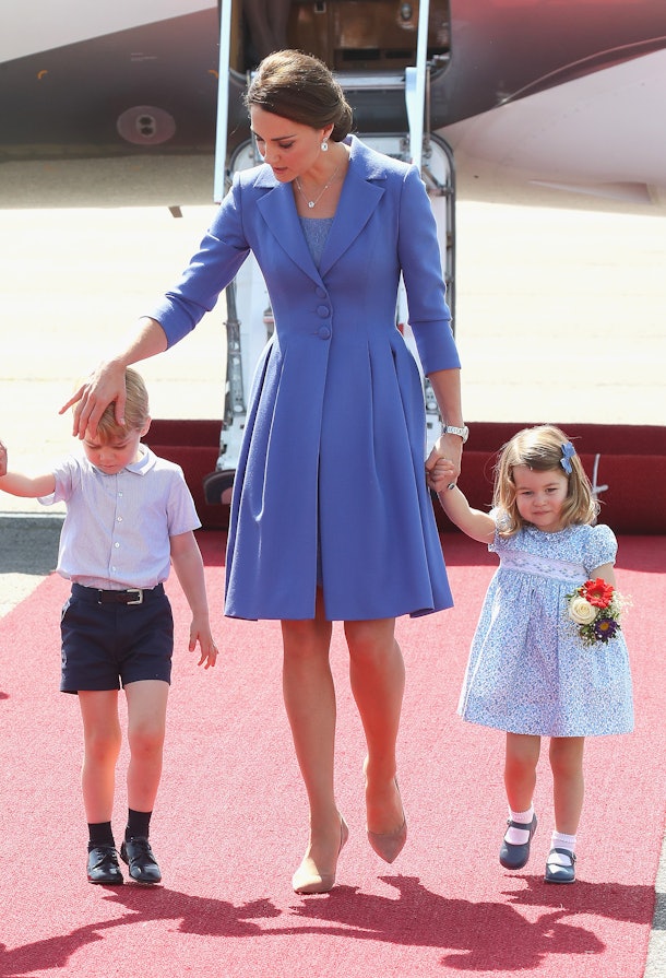 Photos Of Kate Middleton & Her Kids Show How Hard It Is To Raise Royalty