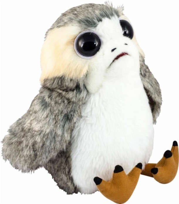 stuffed porg