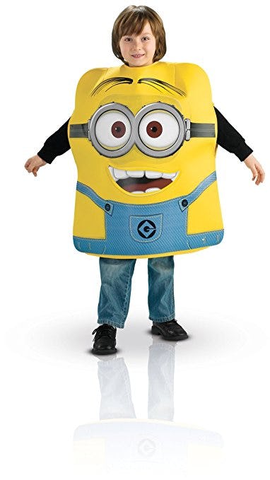 yellow and purple minion costume for kids