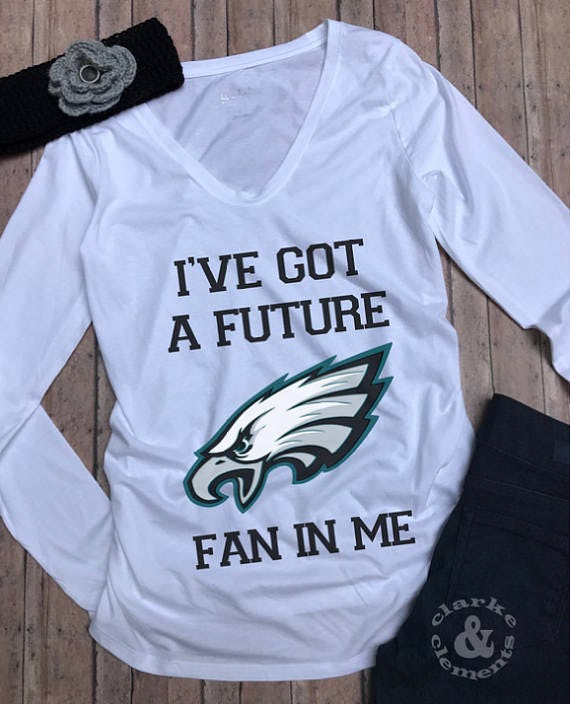 philadelphia eagles maternity shirt