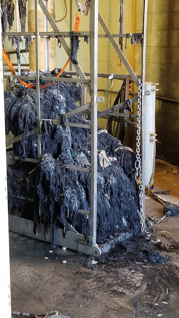 Thousands Of Pounds Of Baby Wipes Clogged A Sewer System & The Photos
