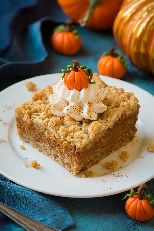 This Pumpkin Pie Crumb Bar Recipe Will Increase Your Milk ...