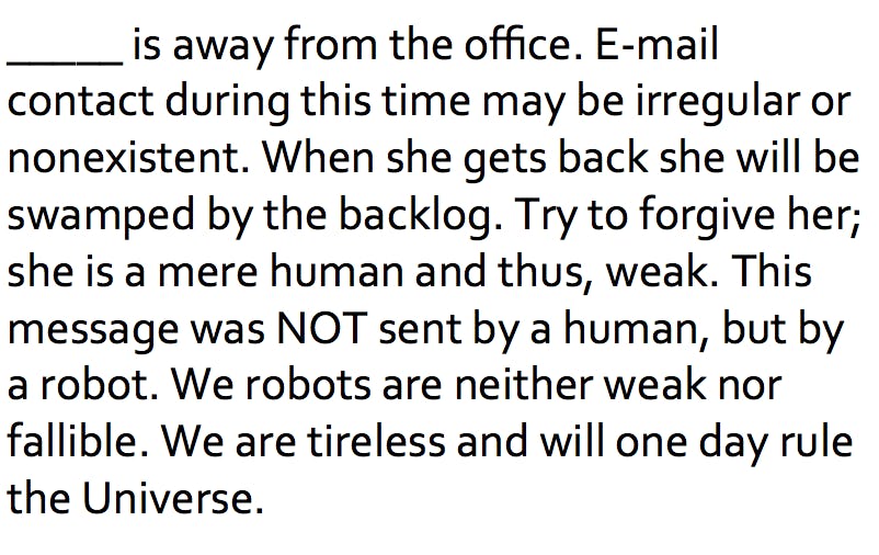 10 Hilarious Maternity Leave Out Of Office Message Ideas Because Why Not   D54de52c 6f77 4389 Ad46 Bbe09e389f00 Bt56gxmigae6wyc  Large