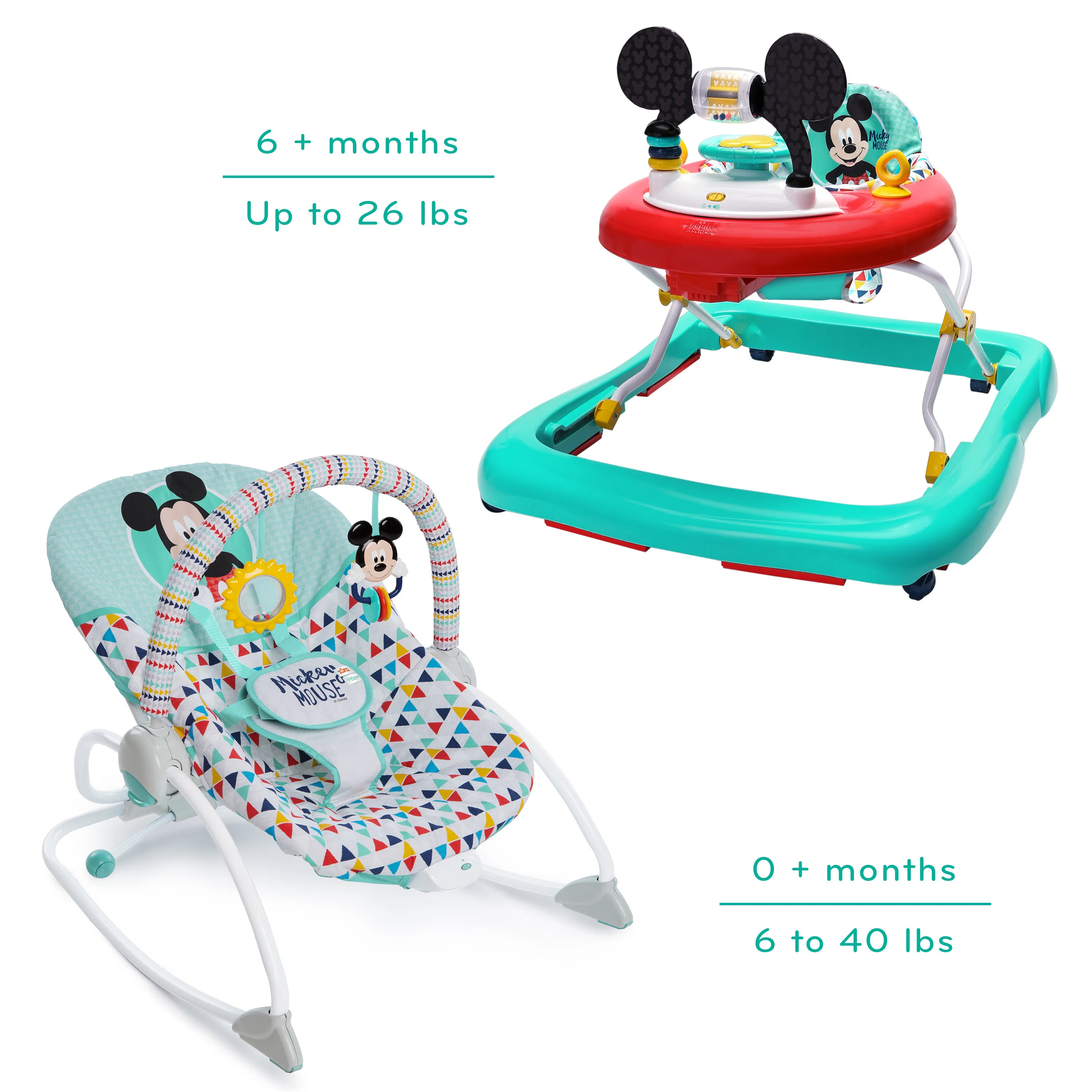 mickey mouse bouncer chair