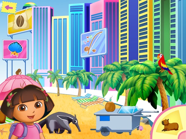 This New Dora The Explorer App Will Keep Your Kids Occupied & Teach ...