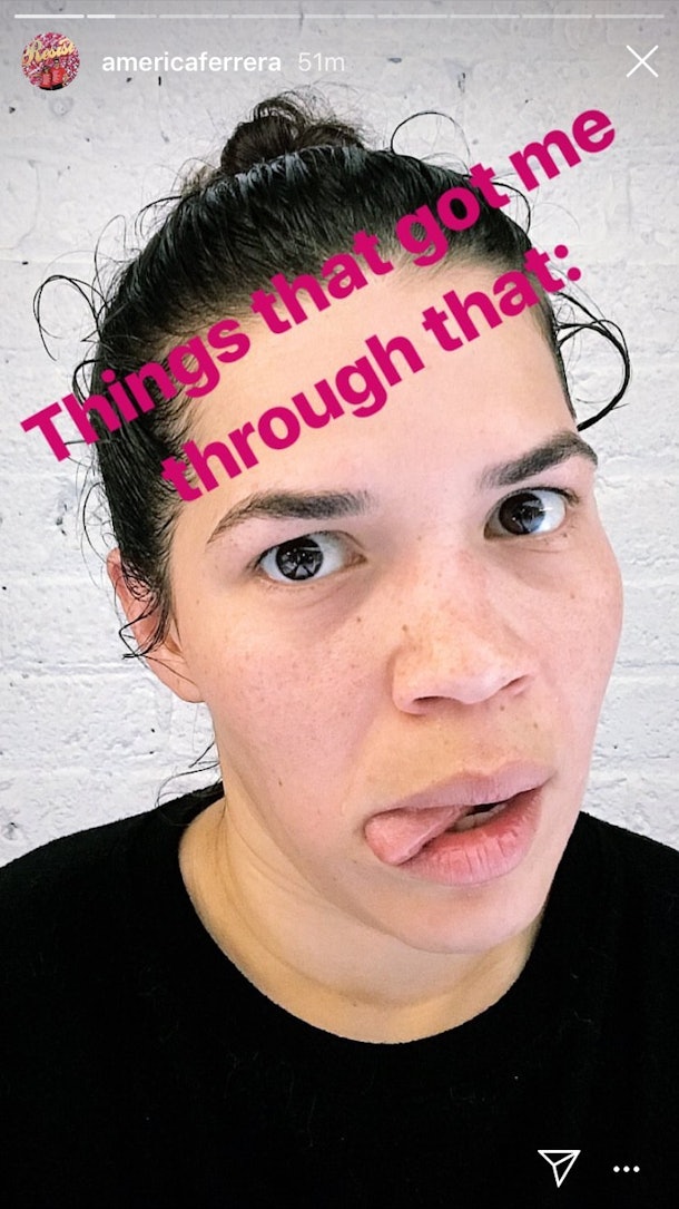 America Ferrera Documented Her First Postpartum Workout And Her Message