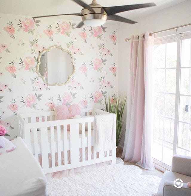 25 Flower Nursery Ideas To Craft The Floral Baby Room Of Your Dreams