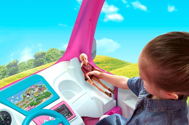 barbie camper drivable