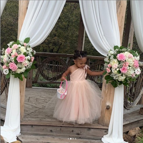 two year old flower girl