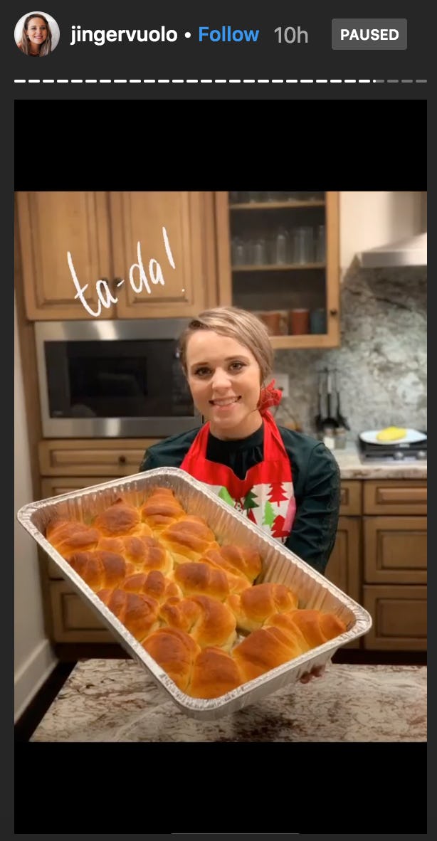Jinger Duggar's Instagram Cooking Show Will Give You Holiday Baking Inspo