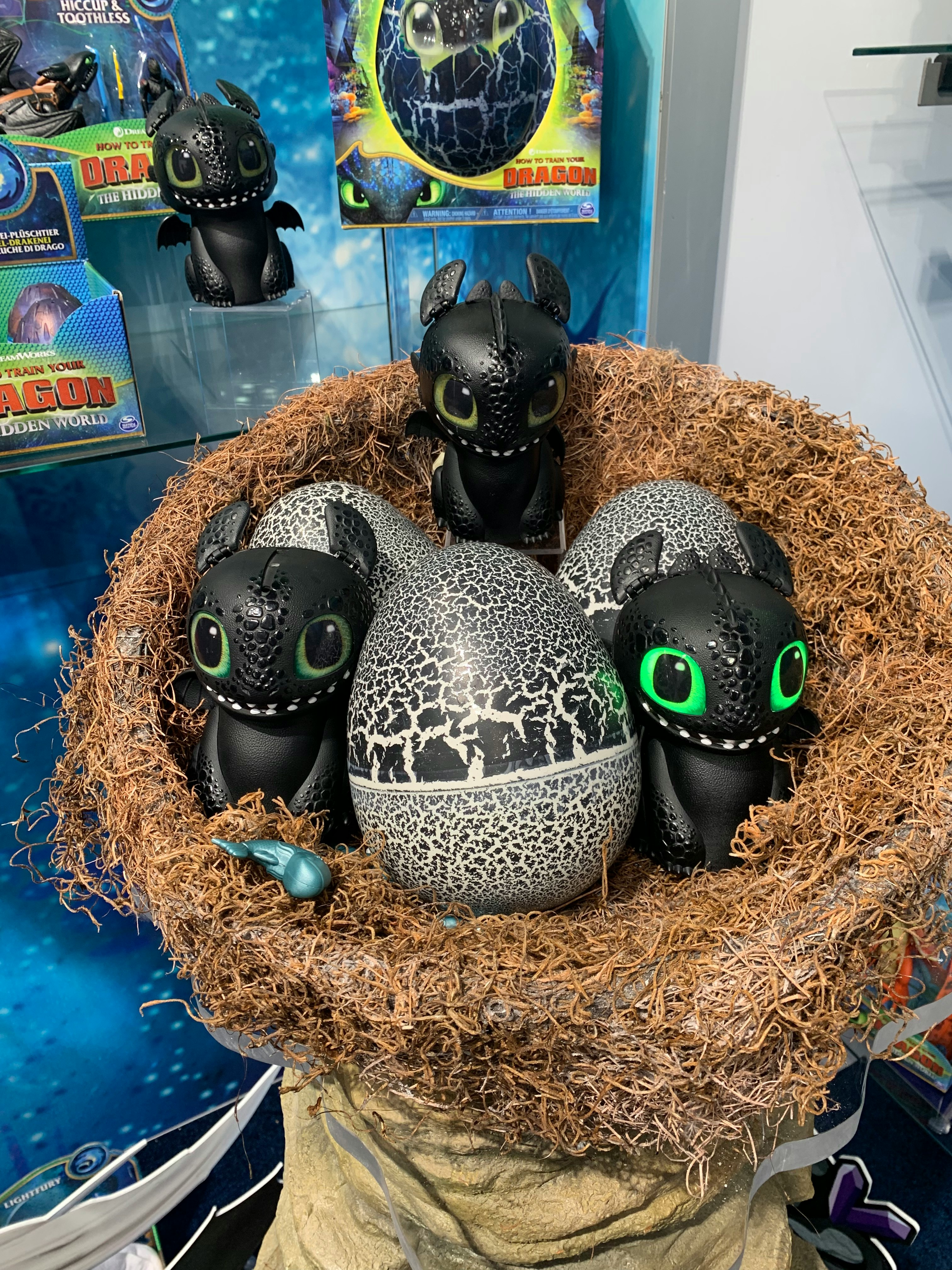 hatching toothless egg