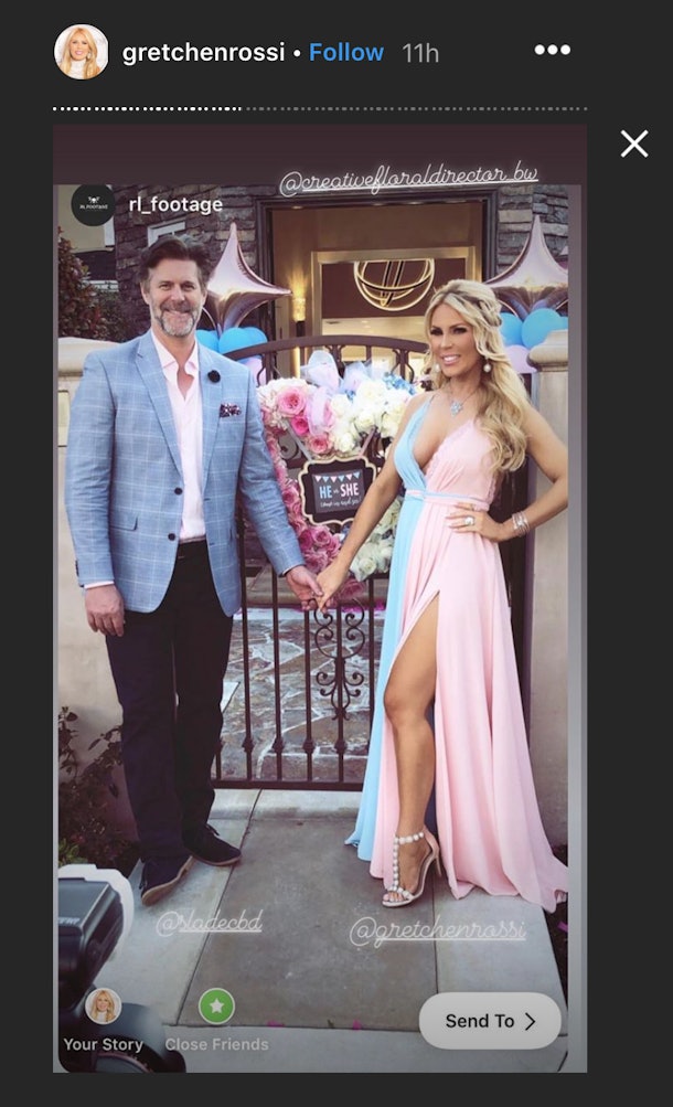 'RHOC' Alum Gretchen Rossi's Gender Reveal Party Was Over ... - 610 x 1003 png 702kB