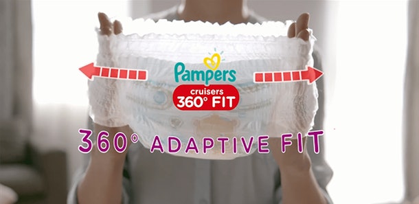 The Pampers Cruisers 360 FIT Are The "Yoga Pants" Of The Diaper World