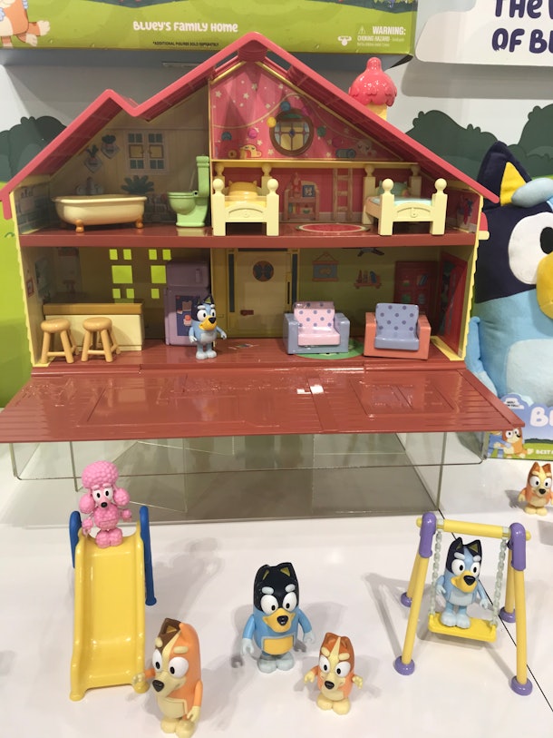 bluey playroom playset