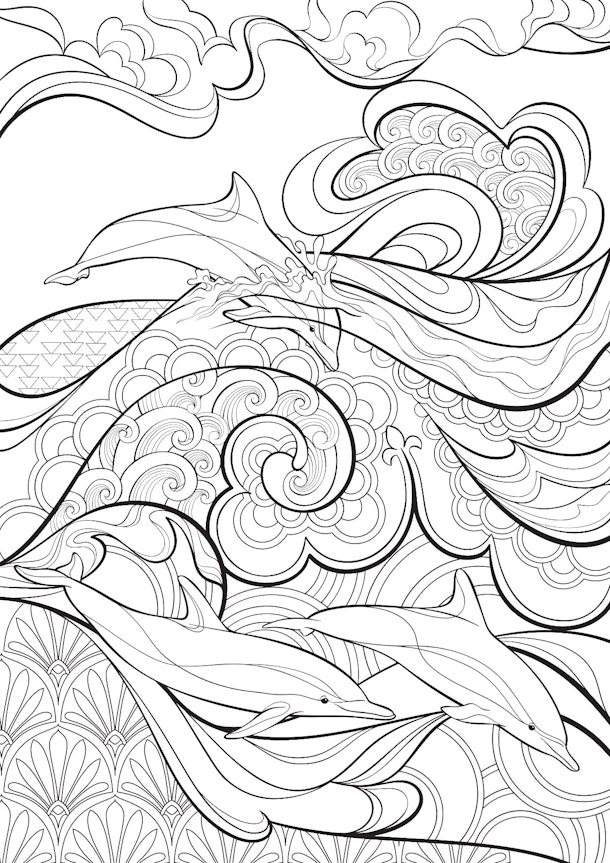 15 Free Printable Coloring Pages For Adults To Calm Your