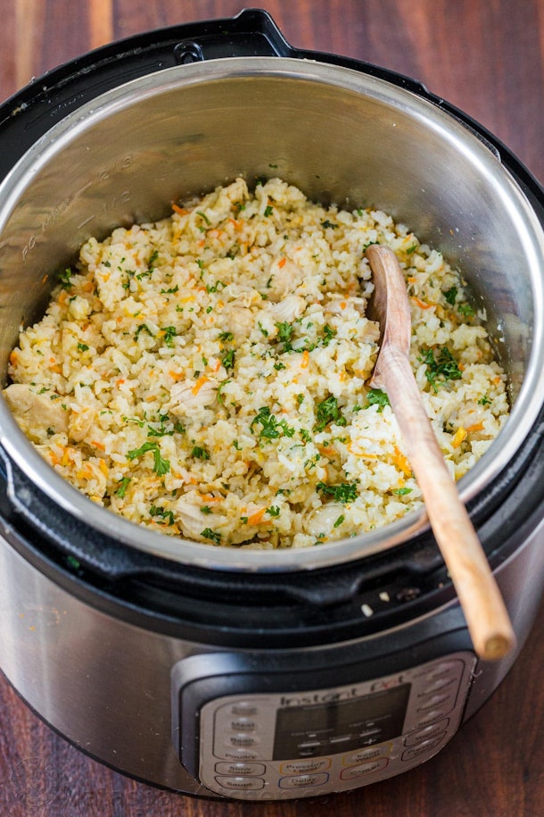 Instant Pot Chicken and Rice is a classic chicken Instant Pot recipe. 