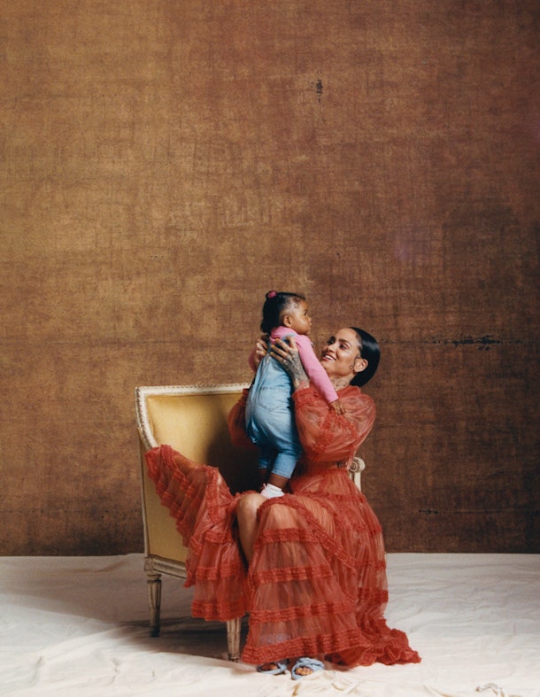 Kehlani with her daughter Adeya Nomi
