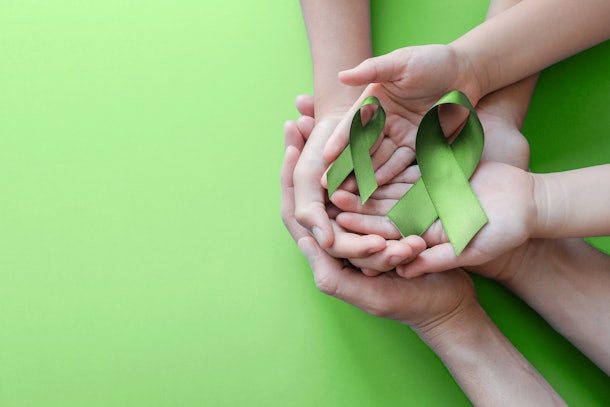 Pita hijau untuk hari kesehatan mental sedunia